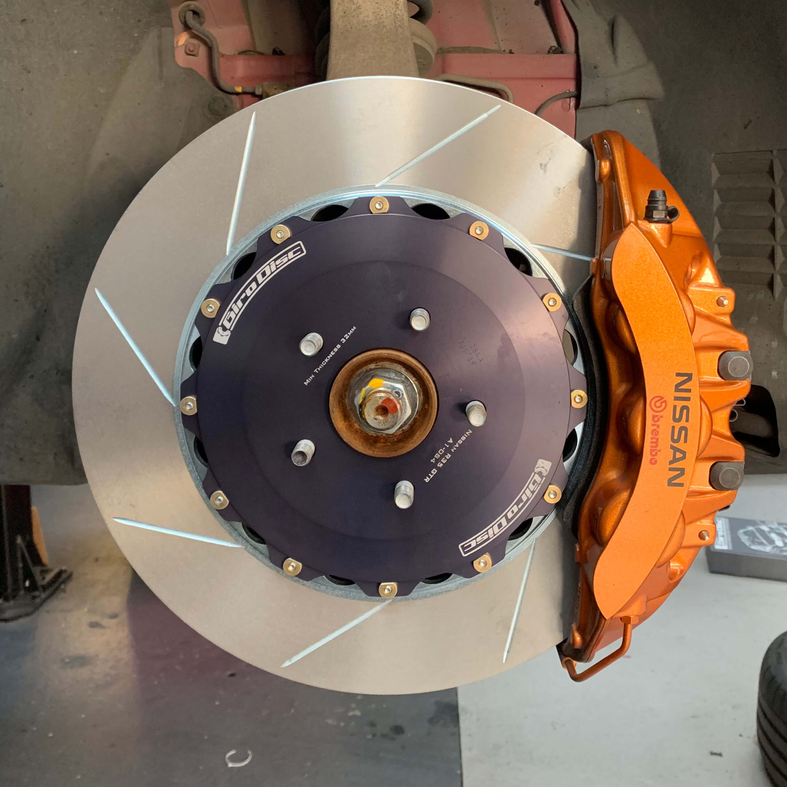 Disques sur bol GIRODISC Nissan GT-R R35 – Image 3